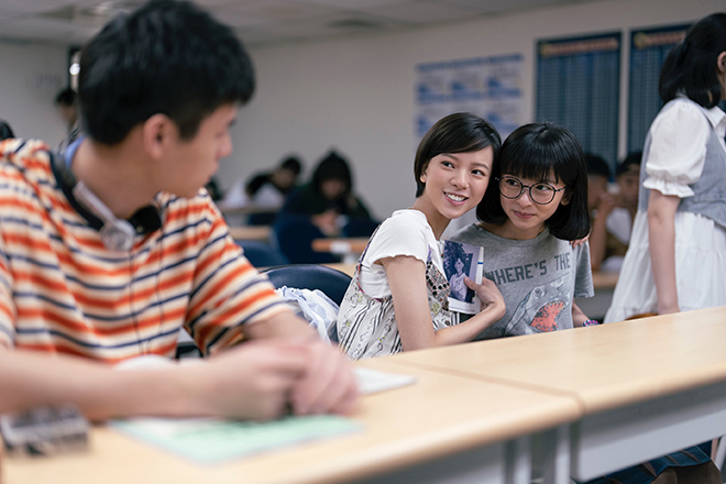 台湾映画『ひとつの机、ふたつの制服』場面写真