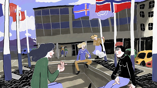 映画『女性の休日』場面写真