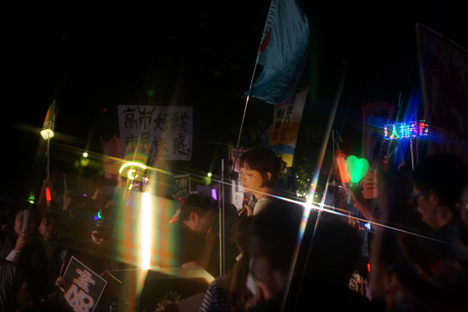 WWOFが主催する国会前アクション