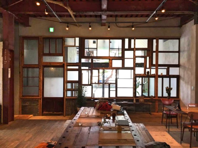 カフェ店内の様子