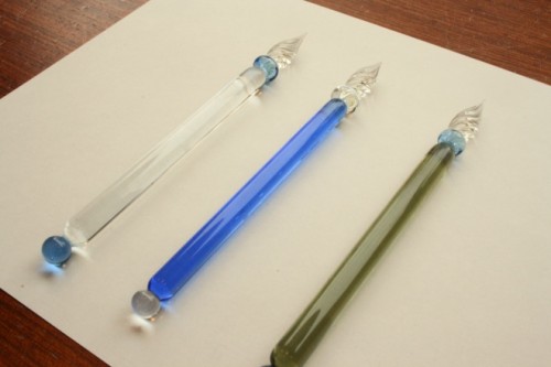 カキモリオリジナル「ラウシャのガラスペン」　税抜1万5000円