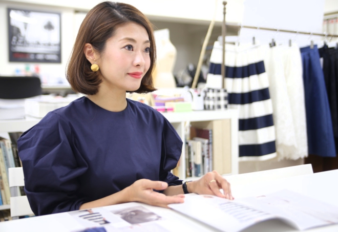スカート専門のブランド「SHE Tokyo」を立ち上げた浅葉果林さん