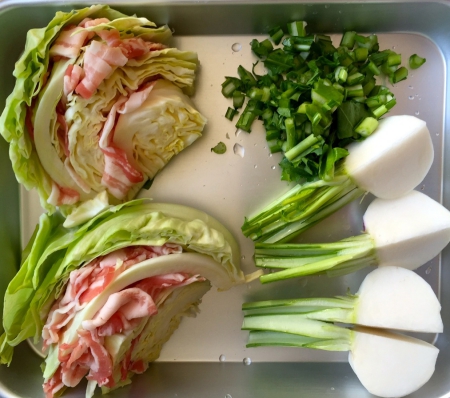 野菜のはさみ方と切り方