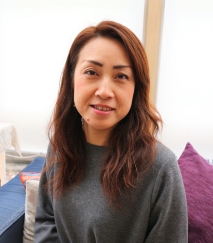 こんにゃくを扱う和田商店の奥さんでもある和田久美さん。和田商店のこんにゃくは京都の老舗料亭も愛用している。