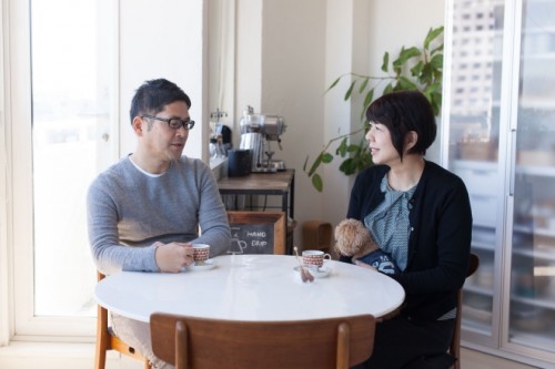 「cafenoma」刈込さん夫婦