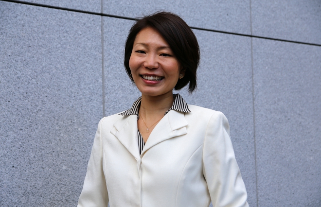 PAとして活動している小林菜穂美さん
