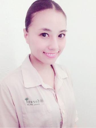 「 @forest」店長の米盛春香さん