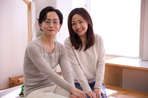 私（左）と海野P（右）