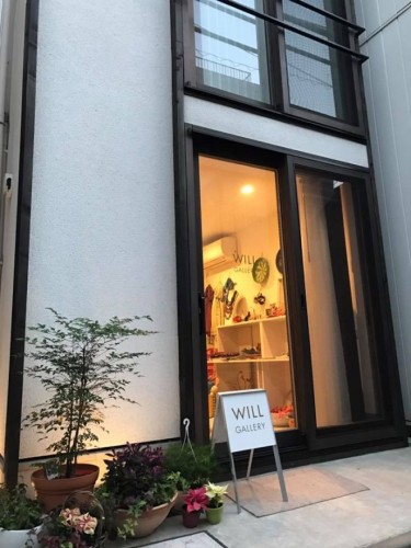 小安さんが経営する雑貨店WILL GALLERY