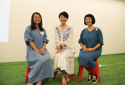 （左から）細井さん、柴田さん、林さん