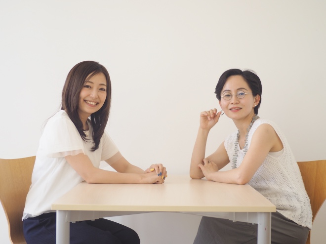 海野P（左）と鈴木編集長
