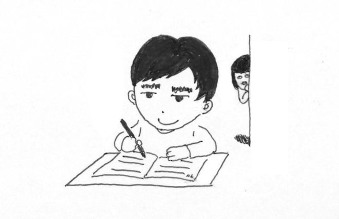 何も知らずに日記を書く夫と、罪悪感いっぱいの私。