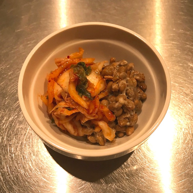 手軽さが魅力の「納豆キムチ」
