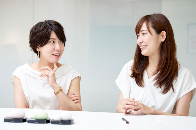 西野さん（左）と工藤さん（右）