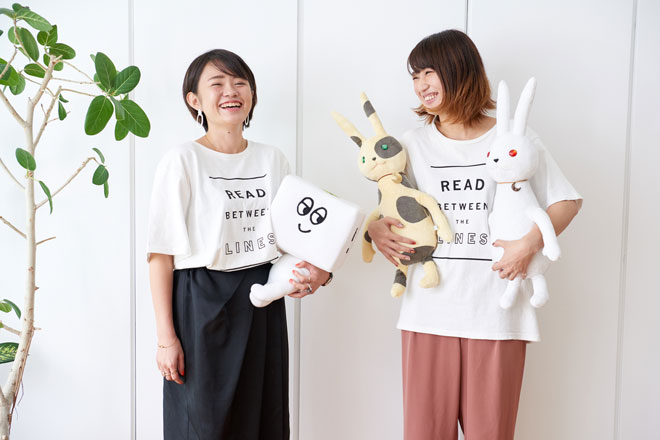 道満さん（左）と松崎さん（右）