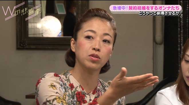 「急増中！契約結婚するオンナたち」に出演したSILVAさん