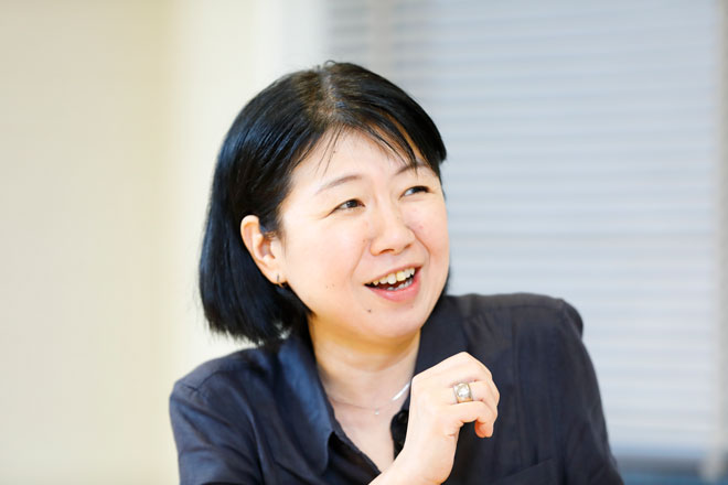 安彦麻理絵さん／撮影：面川雄大