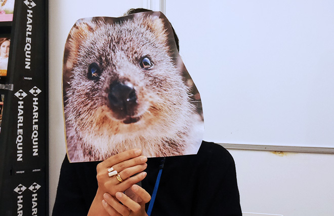 クオッカを担当した吉江さん