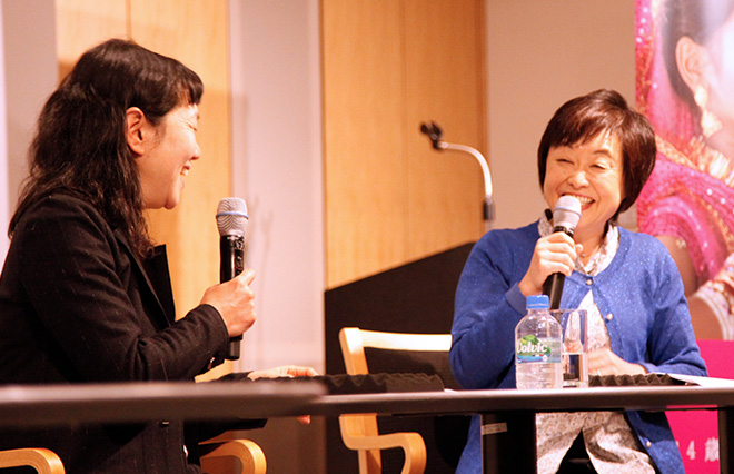 角田さん（左）と増田さん（右）