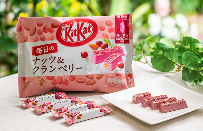 キットカット 毎日のナッツ&クランベリー ルビー 87g