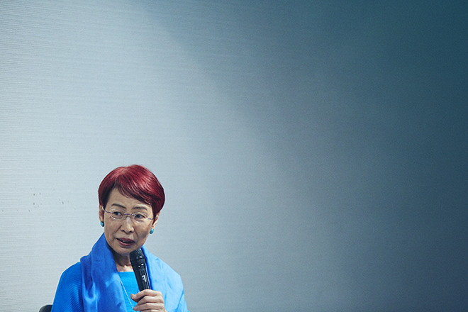 社会学者の上野千鶴子さん