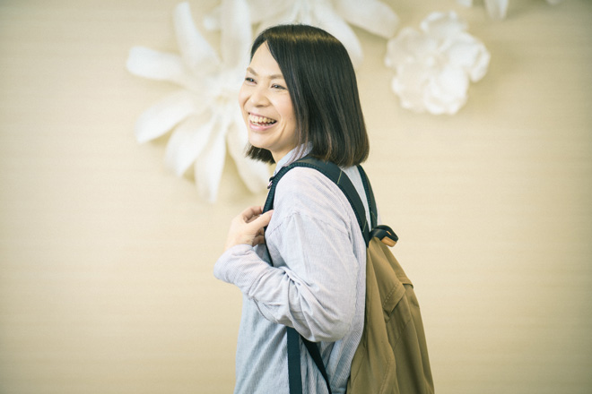 旅で使っていたリュックサック