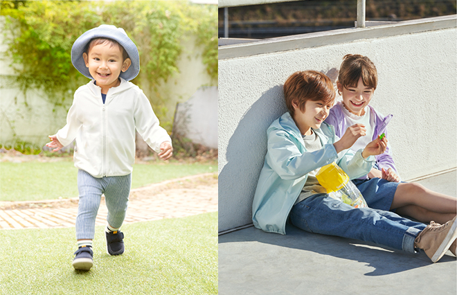 「着る」だけで紫外線対策できる！ ユニクロの UVカットウエア【KIDS＆BABY編】