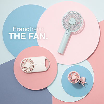 Francfranc_ハンディファンリリース_キービジュアル