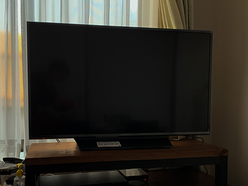 Amazon Prime Dayで買い換えた43型のテレビ