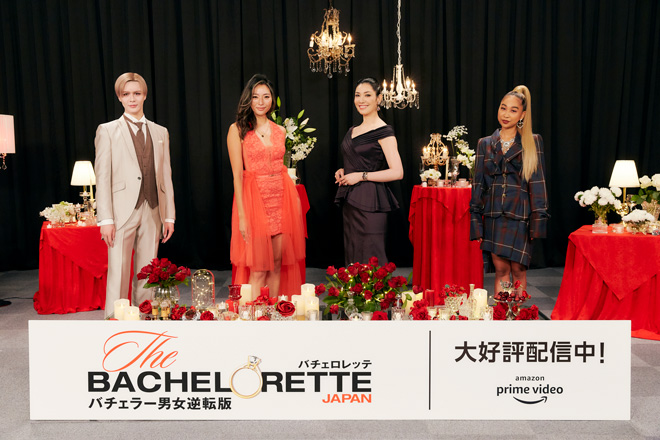 左から、Matt、福田萌子、アンミカ、青山テルマ