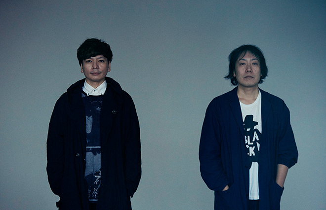 小説『三人』を出版した桝本壮志さん（左）と燃え殻さん