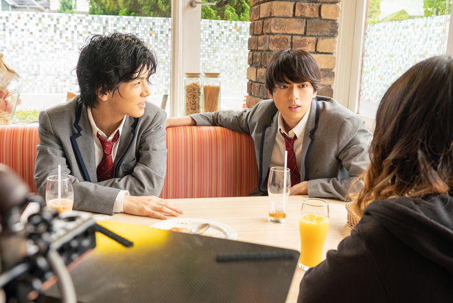 『名も無き世界のエンドロール』メイキングシーンより