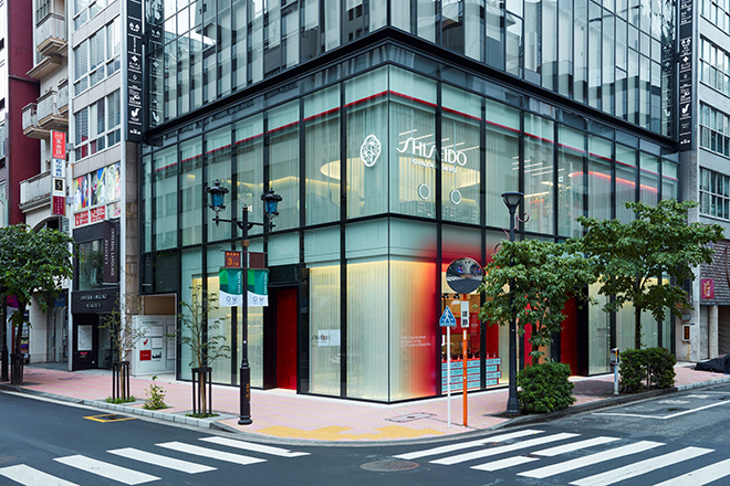 SHISEIDO GLOBAL FLAGSHIP STORE 東京都中央区銀座3丁目3番13号 「阪急阪神銀座ビル」
