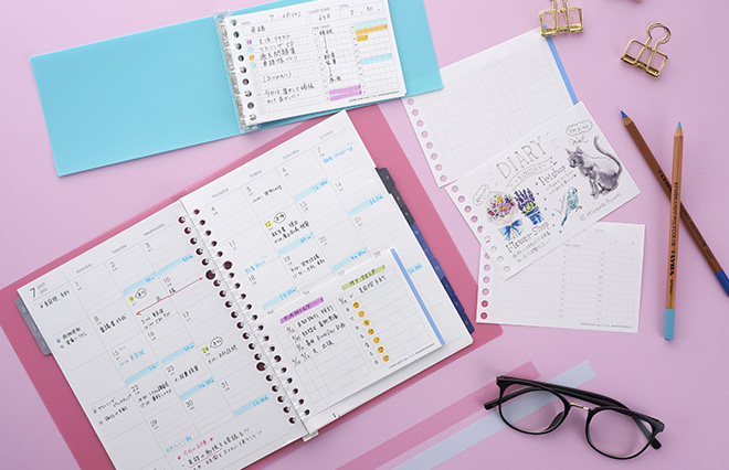 仕事にも勉強にも…ミニサイズのルーズリーフと一緒に使えるアイテム3選