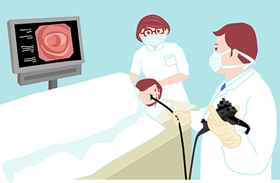 Examining,A,Stomach,Camera,During,A,Medical,Examination.