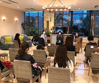 会場では、月経や妊娠・出産に関する医師や助産師によるセミナーも開催＝フェムテック ジャパン提供