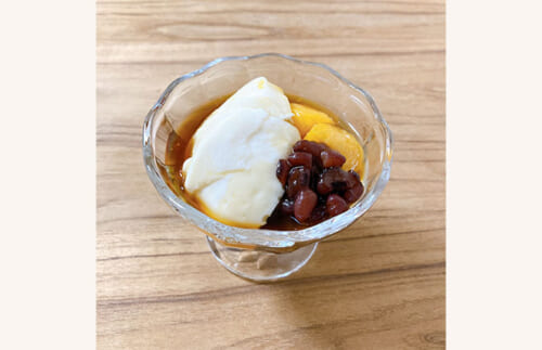 さっぱりした甘さが夏にぴったり!ヨーグルト豆花