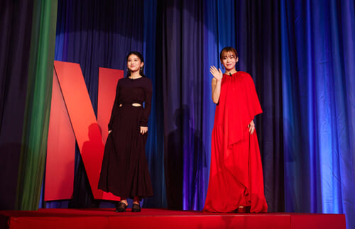 森七菜、出口夏希の登場に会場からため息…Netflix最新作リリースイベント【TUDUM Japanレポ後編】