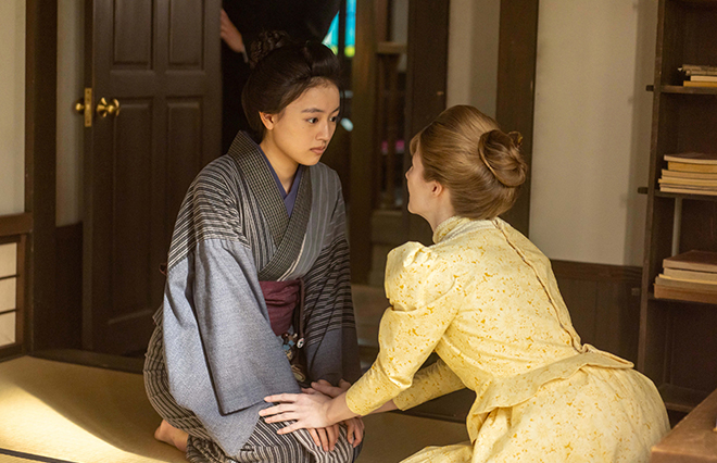 りんは娘と東京へと向かう。直美は日本を離れる宣教師・メアリーに一緒に連れて行ってほしいと頼むが…【あすの『風、薫る』】